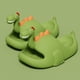 thumbnail image 1 of Pantuflas de dinosaurio 3D Cute Slides Dinosaur Open Toe Antideslizante Suave Cómodo Secado rápido (39 Army Green Green, 1 of 6