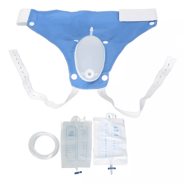 Bolsa Para Orinar Reutilizable 2000ml Para Mujer azul