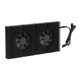 thumbnail image 4 of Dual pwm fan vram heatsink gpu backplate radiator diy backplane memory cooler gpu backplane cooling GK6 Dual PWM Fan VRAM Heatsink Adjustable Speed Backplane Memory Cooling Cooler ANGGREK Otros, 4 of 8