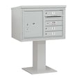 thumbnail image 5 of Salsbury Industries 4 Door Front Load 4C Horizontal Cluster Box Unit with 1 Parcel Locker, 5 of 6