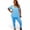 Teal, variant on Womens Plus Microfiber Top & Leggings 2pc Set