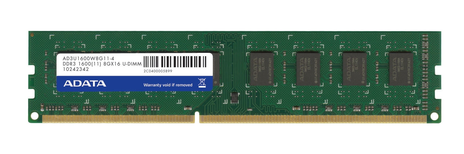 ADATA　DDR3 PC3L-12800U DDR3-1600 8GB 240pin 中古1枚