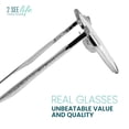 thumbnail image 6 of 2SeeLife Round Metal Wire Rimmed Reading Glasses for Men & Women – Medium–Wide Fit, Durable, Spring Hinges, Premium Readers, Silver, +2.75, 6 of 8