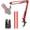 A_Red, variant on SUNMON QuadCast Microphone Stand - Red Boom Arm for Hyper x QuadCast with Red Quad Cast Pop Filter, Sound Insulation and Noise Reduction, Gaming Microphone Arm with 3/8" to 5/8" Adapter