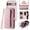 Pink, variant on Asuwish Phone Case for Google Pixel 7 5G Zipper Wallet Detachable Cell Cover with Tempered Glass Screen Protector Crossbody Lanyard Strap Bling Glitter Flip Card Holder Slot Pixel7 Pixle Seven White