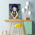 thumbnail image 3 of Cuadros Decorativos DIY Diamond Painting Kit Big Eyes Doll Full Round Drill Handicraft (A1827) Wdftyju embutido en tela, 3 of 9