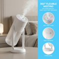 thumbnail image 4 of Portable Mini Starry Sky Projector Humidifier - 260ml Cool Mist USB Humidifier with Night Light for Baby Bedroom/Travel/OfficeSpring - 2 Mist Modes & Ultra-Quiet, 4 of 10