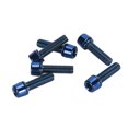 thumbnail image 1 of 6 Uds Tornillos De Vástago De Bicicleta Tornillos De Vástago De Manillar De Bicicleta De aleación De Aluminio Profesionales M5x18mm Para Accesorios De Bicicleta De Montaña, 1 of 8