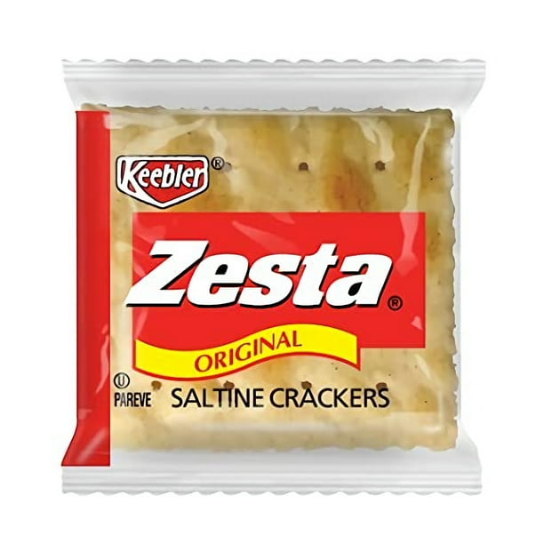 Saltine Crackers Individually Wrapped Curated by Tribeca Curations .2 Ounce Twin Pack Pack