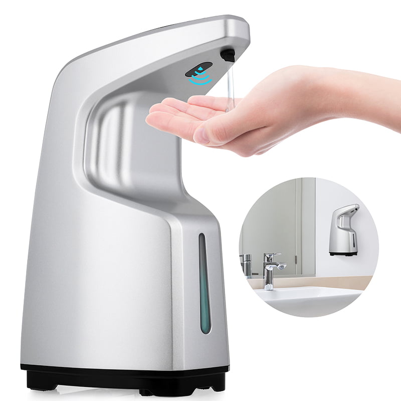 1pc Reusable Automatic Durable Soap Dispenser Office Restaurant Bathroom 