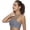 Grey, variant on SeekLGT Sports Bra High Impact Padded Running Yoga Workout Bra with Back Phone Pocket Supportive Double Layer Wireless Compression Athletic Crop Top Black 1PC
