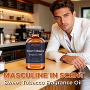 Sweet Tobacco Fragrance Oil for Diffuser, 120ml / 4 fl oz, Long-Lasting Home Scent for Candles, Reed Diffusers and DIY Projects