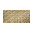 thumbnail image 1 of Fasade - Waves Vertical Bermuda Bronze Decorative Wall Panel - Fast and Easy Installation (4' X 8' Panel), 1 of 1