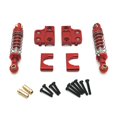 thumbnail image 1 of Fijación de Resorte de Eje Trasero de Aluminio DIY RC Car Truck RC Car Accesorios para MN 1/12 MN82 LC79 MN78 Rojo, 1 of 5