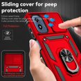 thumbnail image 3 of Funda para teléfono Androgate para Moto G Play 2024 4G, anillo rojo, 3 of 9