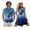 Blue Palm Tree, variant on Hawaii Matching Couple Outfits Mens Casual Shirts Hawaii Dress Men’s Hawaiian Red Hibiscus Floral Shirt 4-Way Stretch Lightweight Suitable for Everyday Casual Wear