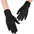 thumbnail image 5 of Gants de Conduite pour Femmes (Noirs), Respirants et Minces, 5 of 5