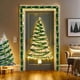 thumbnail image 5 of Decoración navideña de ratán, decoración de escaparate navideña cifrada, árbol de Navidad colgante con luces., 5 of 6