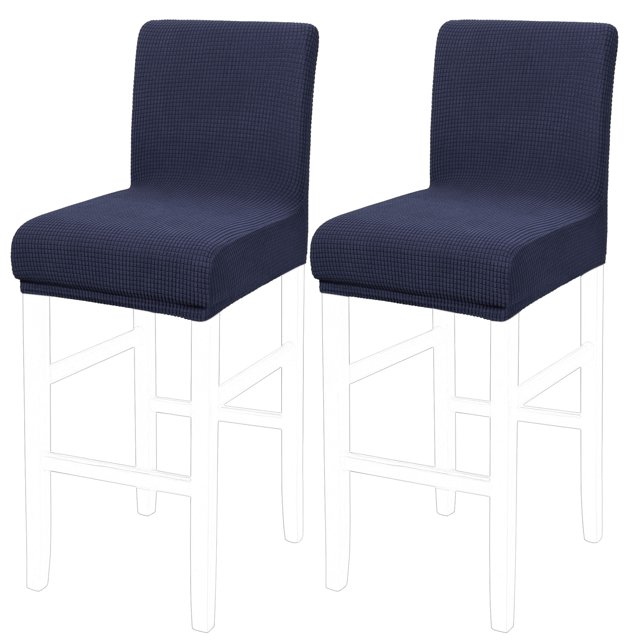 PiccoCasa Stretch Bar Stool Covers for Counter Height Side Chair Slipcovers