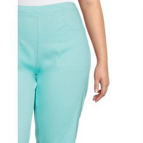 Just My Size Women's Plus Size Pull On 2 Pocket Stretch Capri - image 2 of 7