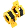 thumbnail image 2 of 2-pair quick release collar for the Olympic barbell clamp, secure snap lock for pro workouts, 2 of 6