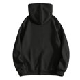 thumbnail image 7 of Zynoxe Men's Hooded Sweatshirt with Side Pockets & Elastic Cuffs Hem Zip Up Drawstring Hoodie Fashionable Printed Sweatshirt for Men Versatile Solid Color Long Sleeve Sweatshirt Jacket S, 7 of 7