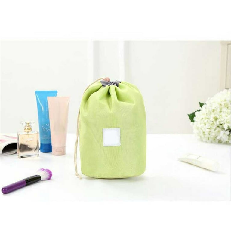 Travel Cosmetic Bags Waterproof Makeup Bags Multifunctional Bucket Toiletry Bag  Barrel Cases Bathroom Storage Carry