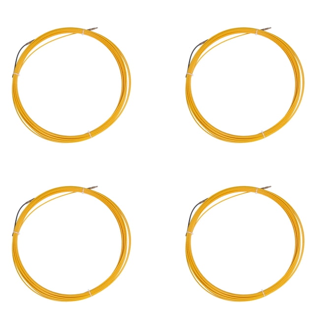 4X 20M 3mm Guide Device Fiberglass Electric Cable Push Pullers Duct Snake Rodder Fish Tape Wire