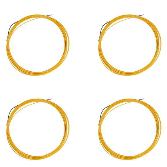4X 20M 3mm Guide Device Fiberglass Electric Cable Push Pullers Duct Snake Rodder Fish Tape Wire