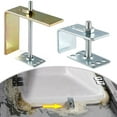thumbnail image 3 of AFQH Sink Fixing/Fitting Kit Brackets Clips For Undermount Stainless Steel Sinks, 3 of 6