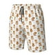 thumbnail image 4 of Balery Tigers go in for Sports Traje de Baño Estilo Hawaiano para Hombre, Shorts de Secado Rápido con Bolsillos-XX-Large, 4 of 6