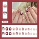 thumbnail image 1 of Joefnel Press on Nails Uñas postizas europeas Press on Nails Sello UV Brillante Cobertura total Uñas postizas artificiales Uñas para mujeres Zhivalor BST3134565-92, 1 of 5
