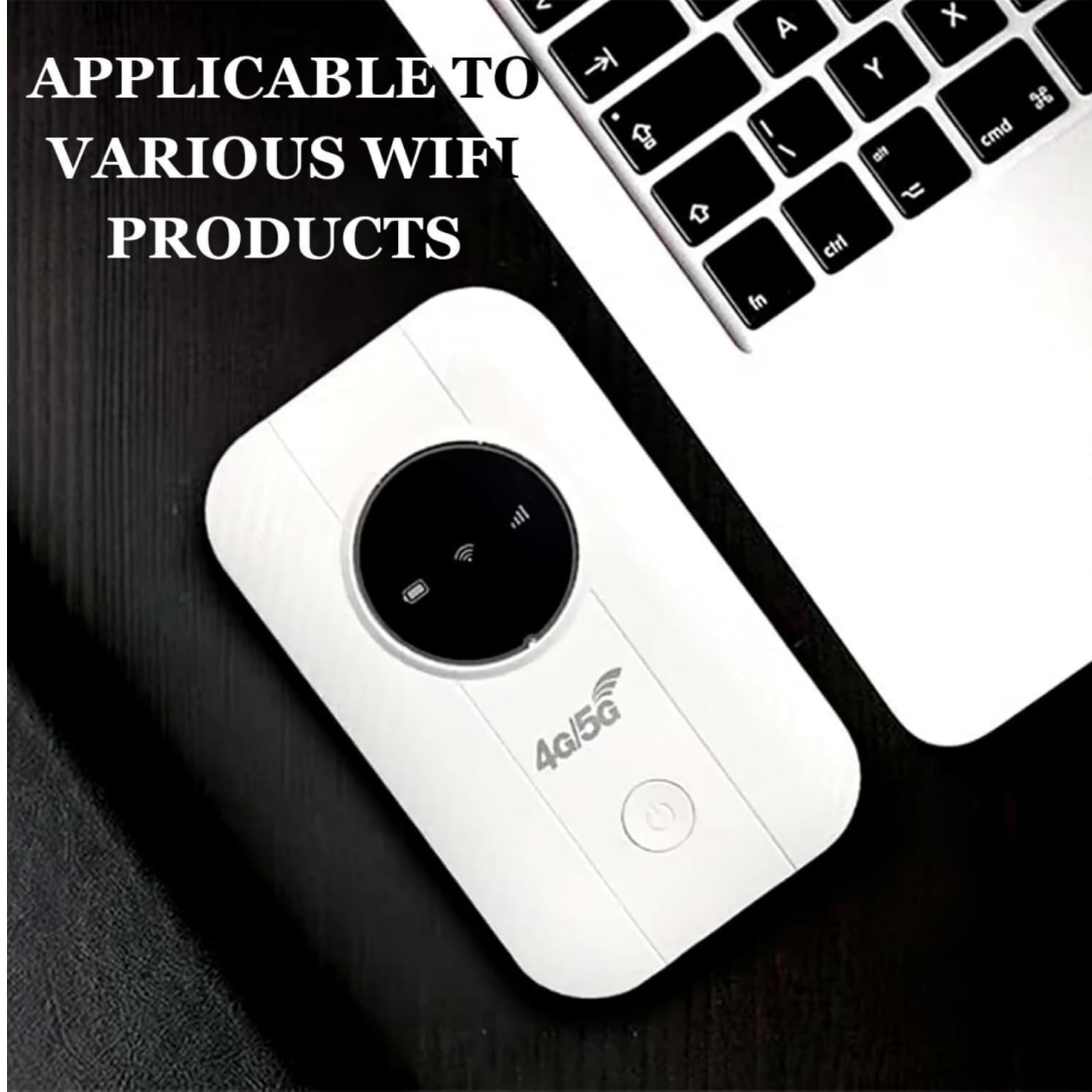 2PCs Portable Wifi Hotspot For Travel Portable Wifi Router 4G/5G Pocket Wifi For Travel Router For Hotel Wifi [Internet In Your Pocket], Free Wifi Anywhere(Without SIM Card)