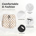 thumbnail image 6 of Lsque Tigers go in for Sports Printed Women's Running Shorts with Liner Pockets,Elastic Quick Dry Workout Athletic Gym Yoga Shorts,Womens High Waist Shorts-, 6 of 9