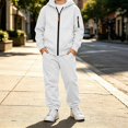 thumbnail image 2 of ITSAME Boys Outfit 2-Piece Zip Up Hooded Sweatshirt and Jogger Pants Casual Athletic Set Size 6, 2 of 9
