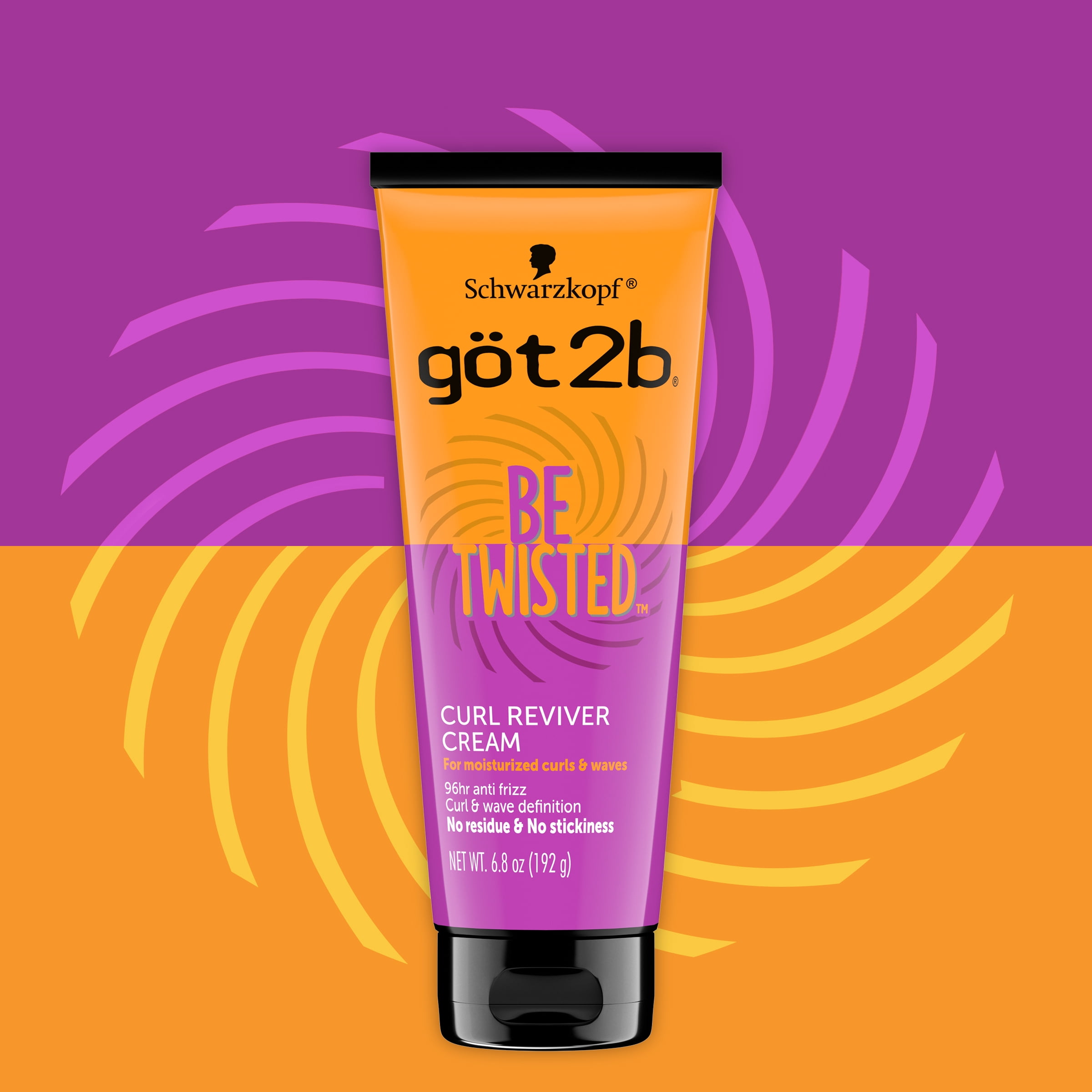 göt2b Be Twisted Curl Enhancing Hair Styling Cream, Frizz