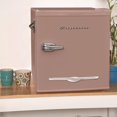 thumbnail image 3 of Frigidaire 1.6 Cu. ft. Retro Mini Fridge with Side Bottle Opener, Compact Refrigerator with Freezer Compartment, Coral, 3 of 5