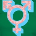 thumbnail image 3 of CafePress - Transgender Symbol Women's Dark T Shirt - Women's Traditional Fit Dark T-Shirt, 3 of 4