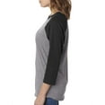 thumbnail image 3 of Next Level - Unisex Triblend Three-Quarter Raglan T-Shirt - 6051 Retired, 3 of 3