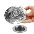 thumbnail image 2 of Drain Hair Catcher Tub Drain Protector Strainer, Bathtub Shower Drain Hair Trap/Stopper, Tub Drain Hair Catcher, 2 of 4