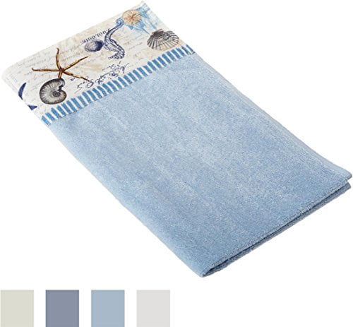 Avanti Linens Antigua Hand Towel, Blue Fog