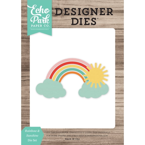 Rainbow & Sunshine Medium Die Set