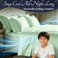 thumbnail image 6 of 4Pcs Bamboo Cooling Bedding Set, Extra Deep Pocket Breathable Sheets for Hot Sleepers, Pillowcases, Flat Sheet & Fitted Sheet, Perfect Family Gift, 6 of 8