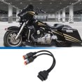 thumbnail image 2 of Unique Bargains 16 Pin to 4 Pin 6 Pin Motorcycle 2 in 1 OBD Cable Diagnostic Tool Scanner Adapter Fit for Harley, 2 of 7