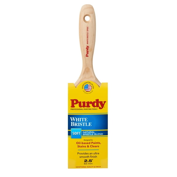 Purdy White Bristle Sprig Paint Brush, 2-1/2 in.