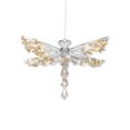 thumbnail image 2 of Lypsnake Christmas Ornaments Transparent Dragonfly Shape Clear Acrylic Sequins Reflective, 2 of 6