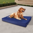 thumbnail image 3 of Dog Bed Extreme Comfort Memory Foam Dog Bed  Rectangle Pat Sleeping Mat with Lining and Machine Washable Durable Cover  Black, 3 of 4