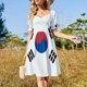 thumbnail image 5 of Bandera de Corea del Sur - Corea del Sur - Taegeukgi - ????? ?? Vestido de manga corta, vestidos de lujo, elegantes y chic, vestidos de noche para bodas., 5 of 8