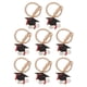 thumbnail image 4 of 8 llaveros con forma de birrete de graduación, colgantes para bolso, 4 of 7