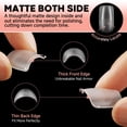 thumbnail image 4 of Gel suave prepulidor para uñas UNA GELLA Short Square, 504 unidades, 4 of 7